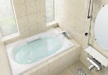 LIXIL シャイントーン浴槽(お風呂)の施工イメージ